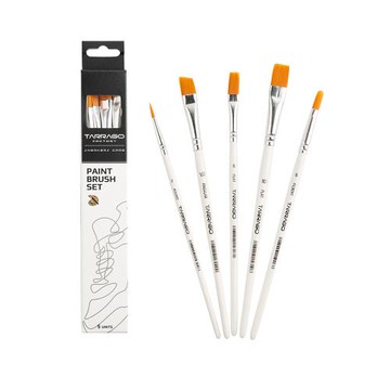 糊塗鞋匠 優質鞋材 P46 西班牙Tarrago染劑專用畫筆套裝 1盒5支