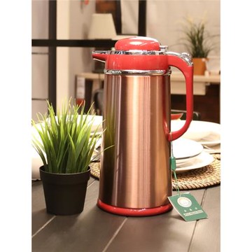 新家園不銹鋼保溫壺家用熱水瓶按壓式熱水壺辦公家用大容量暖壺