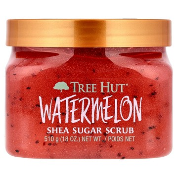 Tree Hut, 乳木果糖磨砂膏，西瓜香，18 盎司（510 克）