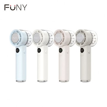 隔日到貨🚚【FUNY】冰晶渦輪手持製冷風扇(有標示Wh) 手持風扇 冰風扇 USB充電風扇 小風扇