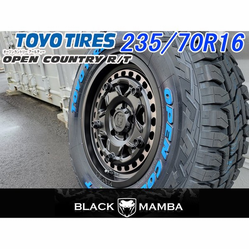 ブランドのギフト エクストレイル トーヨー オープンカントリー R T 235 70R16 16インチ 新品 タイヤホイール 4本 TOYO OPEN  COUNTRY RT ロックフォース