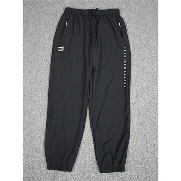 外貿男士夏季速干束腳褲松緊腰彈力寬松戶外休閑運動褲衛褲九分褲