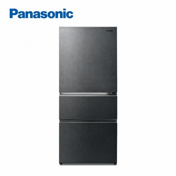 Panasonic 610L三門無邊框玻璃變頻電冰箱 NR-C615XGS-B(墨岩黑)《含基本運送+拆箱定位+回收舊機》