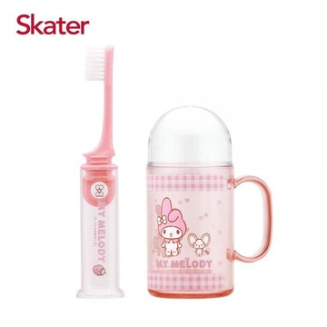 SkaterSkater便利牙刷(附收納杯)美樂蒂(4973307668333) 225元