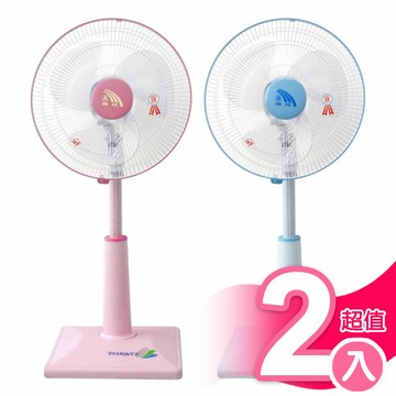 超值2入組【聯統】 14吋升降立扇/顏色隨機 LT-3522