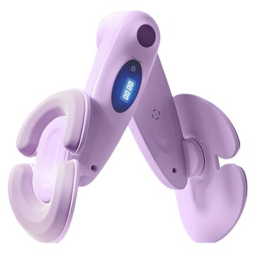 MICHAEL FITNESS 麥克健身 盆底肌訓練器 計時/計數/卡路里 360°可調旋轉角度 適合全身部位 產後恢復訓練  RTW020142840348  紫色