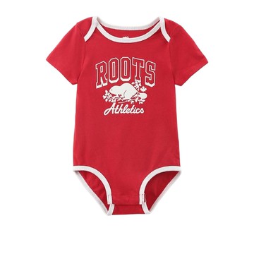 Roots 嬰兒-CANADA 包屁衣