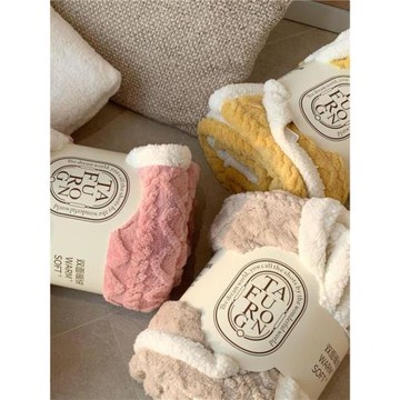 秋冬保暖塔芙絨羊羔絨毛毯提花素色大朵剪花沙發毯單雙人家居蓋毯