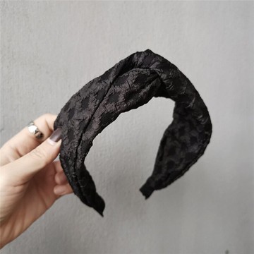 交叉發箍女夏季寬邊頭箍遮白發發帶壓發卡網紅年新款增高顱頂