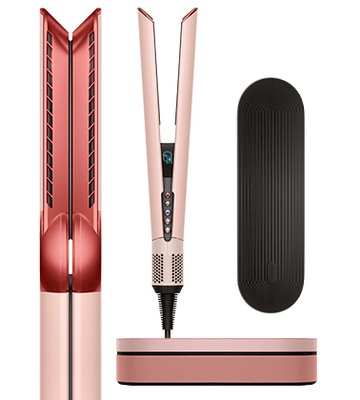 【福利品】Dyson Airstrait™ HT01 二合一吹風直髮器 山櫻粉 附精美禮盒