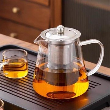 玻璃茶壺泡茶家用花茶紅茶壺耐高溫煮茶壺加厚茶具套裝茶水分離壺