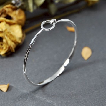 The Metal Life。NO.001 流轉手鐲/銀