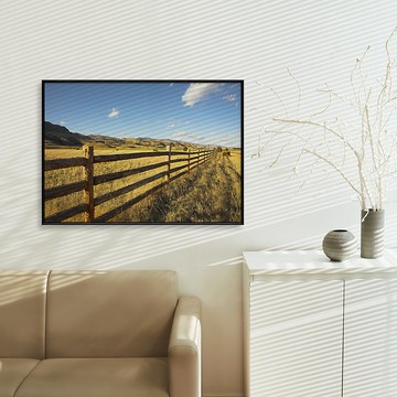 田園的正午 - 稻草風景裝飾畫/邊櫃擺設/換季裝飾/臥室掛畫