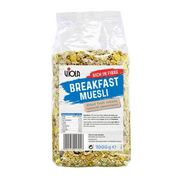 【箱購】Viola 麥維樂早餐穀片 1000g 6入組