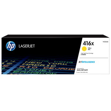 hp 惠普 416X 原廠碳粉匣 W2042X  黃色  1個
