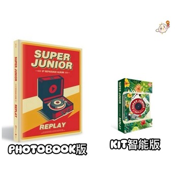 韓居🇰🇷現貨 SUPER JUNIOR - VOL.8 REPACKAGE [REPLAY] 正規八輯 改版專輯 專輯
