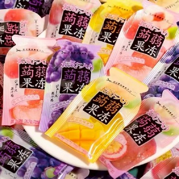 ✨產家批發*  蒟蒻 果凍 網紅果凍#蒟蒻果凍低卡0脂肪肥減期吸吸凍解饞小零食網紅休閑整箱批發散稱