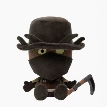 E哥❤現貨新品蒙面收哥者DOORS Groundskeeper Plushie毛絨玩偶公仔預售