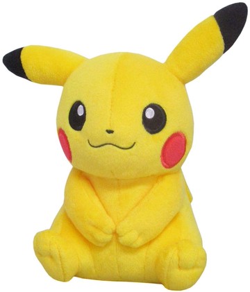 Pocket Monster All Star Collection Pikachu (Spread of Female) (S) Plush