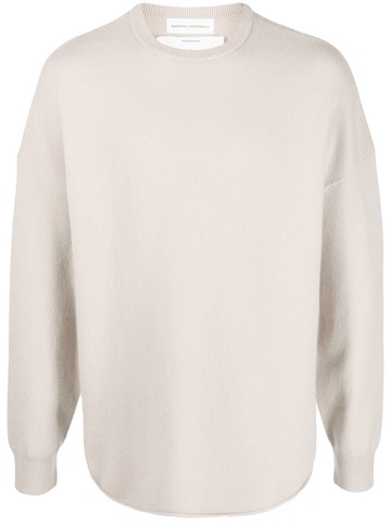 extreme cashmere - long-sleeve cashmere top - unisex - Nylon/Spandex/Elastane/Cashmere - One Size - Neutrals