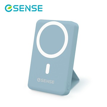 【ESENSE 逸盛】磁吸式10000PD快充行動電源 藍色【三井3C】