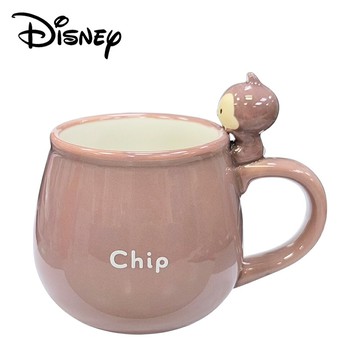 【日本正版】奇奇 陶瓷 馬克杯 300ml 咖啡杯 奇奇蒂蒂 迪士尼 Disney - 278436