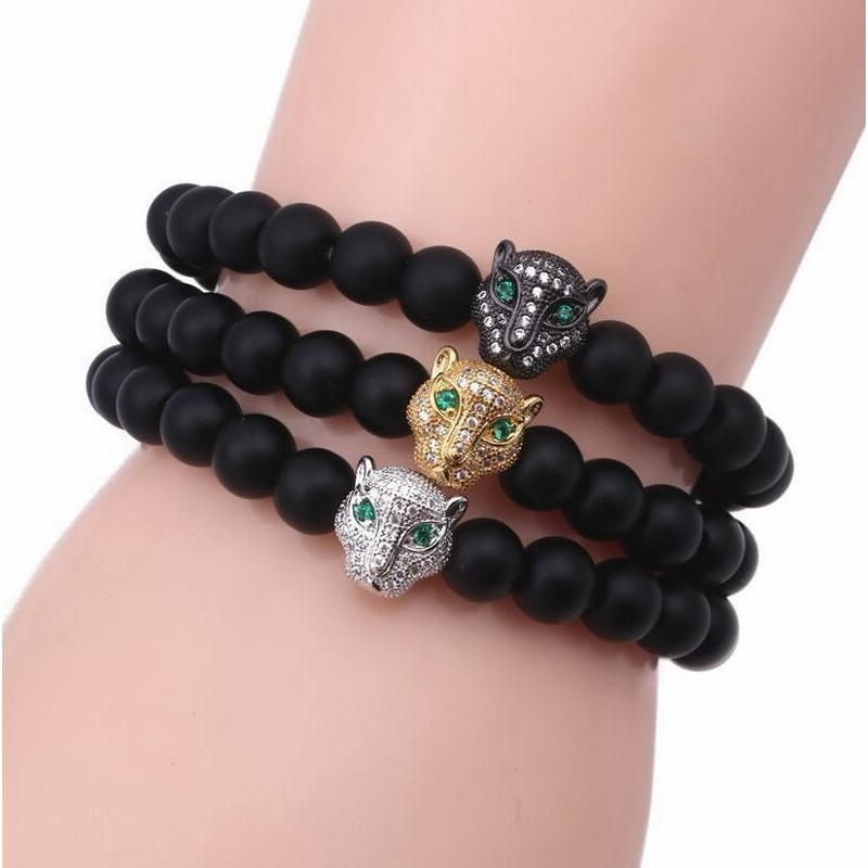 ブレスレット メンズ レディース 男女兼用 アクセサリー ヒョウ 豹 ユニセックス 数珠ブレスレット アニマルデザイン メンズアクセサリー おしゃれ 通販 Lineポイント最大0 5 Get Lineショッピング
