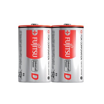 FUJITSU 富士通 1號 D 鹼性電池 2入 / 卡【APP滿額下單10%點數(單一帳號最高5000點)】1/31止