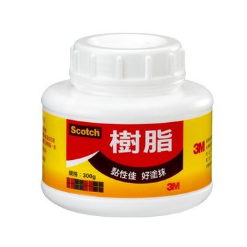 【文具通】3M Scotch 乳膠 白膠 樹酯 樹脂 40g 300g L2060049【領券滿額再折千12/31止】