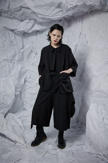 INF 22SS 翻領擋片短袖襯衫