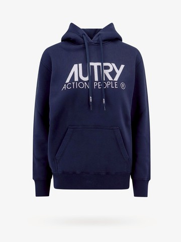 Cotton sweatshirt with embroidered logo - AUTRY - gender_Woman