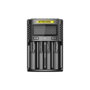 NiteCore UMS4 21700 18650 USB雙槽智能快速充電器 3A 可充保護板21700
