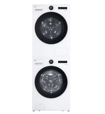 LG樂金 AI DD 22公斤蒸氣滾筒洗衣機(冰瓷白)+20公斤免曬衣乾衣機 (WD-S22FW+WR-20DW