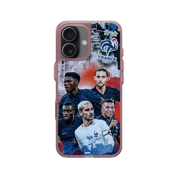 iPhone 17 Clear (相機按鈕) 晶醺玫 - FFF - France National team - Mix Jerseys