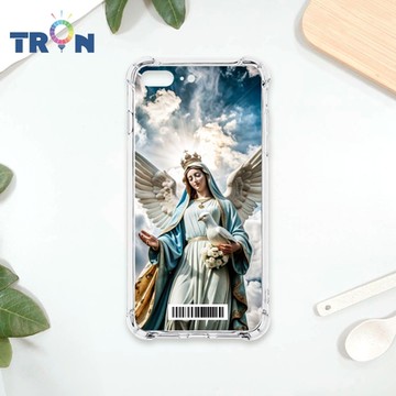 TRON IPhone 7/8 PLUS 聖母寫實派 四角防摔載具殼 軟殼 手機殼