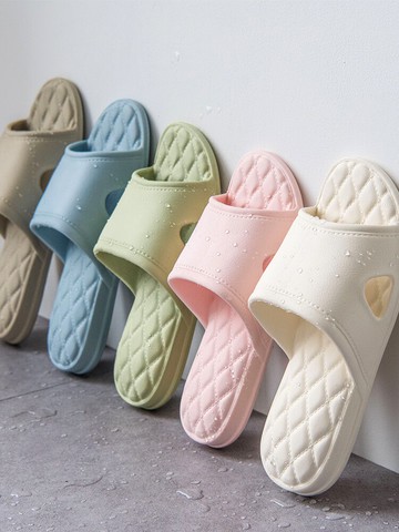 夏天家用eva泡沫材質一體成型拖鞋男女防滑厚底耐穿孕婦洗澡輕便