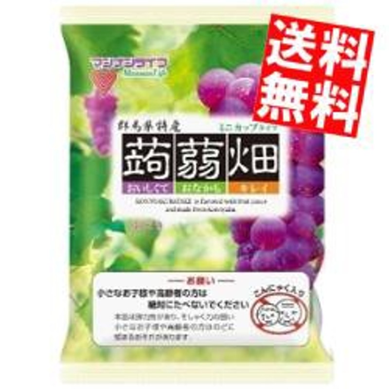 送料無料】マンナンライフ 蒟蒻畑 ぶどう味 25g×12個入×12袋 (葡萄 グレープ こんにゃくゼリー)[のしOK]big_dr 通販  LINEポイント最大10.0%GET | LINEショッピング