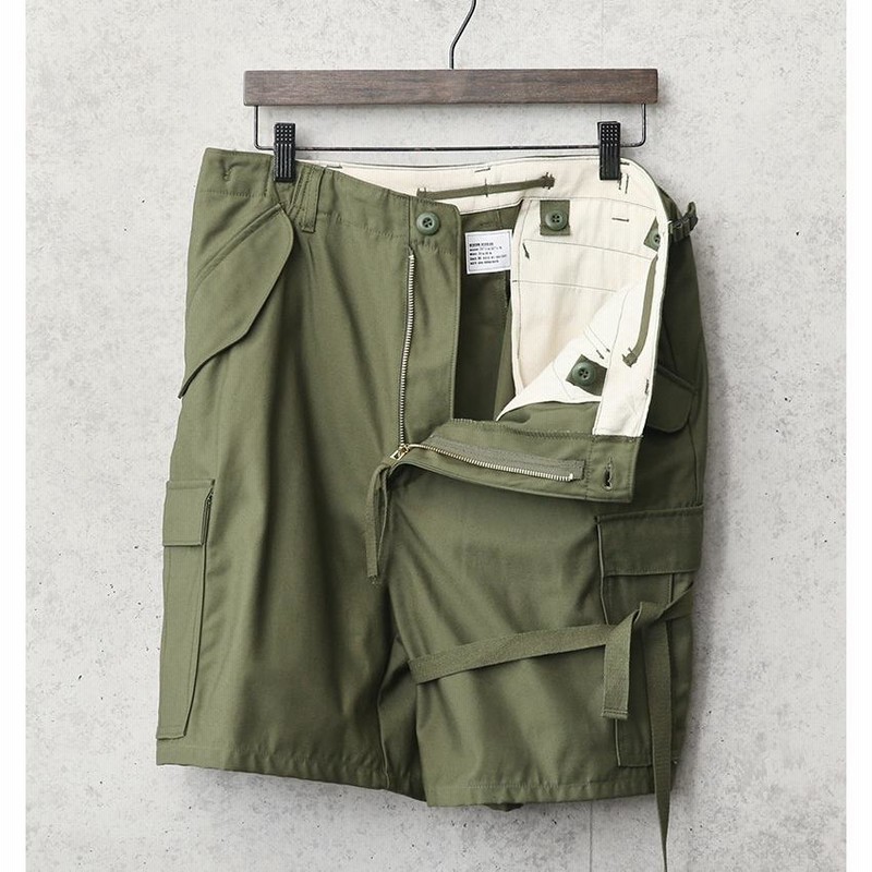忠実復刻 新品 米軍 M-65フィールドカーゴショートパンツ メンズ 忠実復刻 新品 米軍 M-65フィールドカーゴショートパンツ メンズ