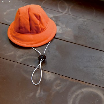 ZAZAZOO 狗民小橘帽 女款  S  橘色  1個