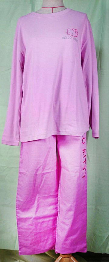 【震撼精品百貨】Hello Kitty 凱蒂貓 衣褲組 龍 粉 震撼日式精品百貨