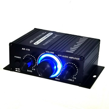 跨境貨源中性AK迷你12V電腦。車載Mp3eBay外貿小型功放機【北歐居家生活】