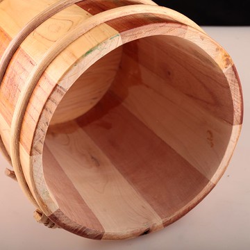 【台灣公司 可打統編】藏族實木糌粑盒米桶米箱家用米缸面粉桶方形圓形大容量木桶大小號 m8205