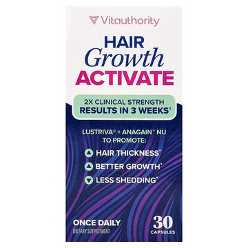 Vitauthority, Hair Growth Activate, 30 Capsules