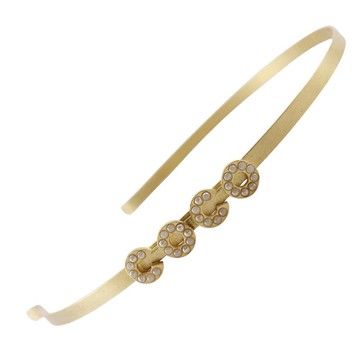 【日本直送】香奈兒 CHANEL COCO 髮箍 其他飾品 01A 鍍金 x 仿珍珠 女仕款【二手】