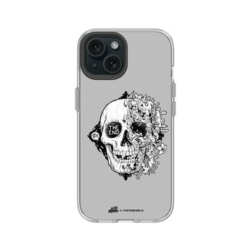 iPhone 15 Clear 透明 - Ted Leonid Melendres - Diamond Skull 鑽石骷顱