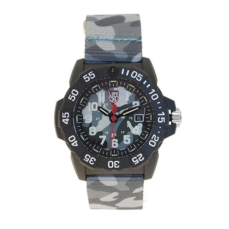 ルミノックス 腕時計 メンズ ネイビーシールズ NAVY SEAL 3500 SERIES LUMINOX 迷彩柄 カモフラージュ柄 クオーツ  グレー系 カモフラージュ カーキ グレー | LINEブランドカタログ