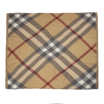 BURBERRY Kids 經典格紋毛毯