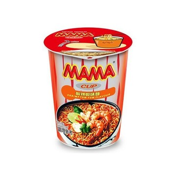 泰國 MAMA 酸辣蝦味麵60g杯裝 泡麵 杯麵 速食麵 泰國泡麵 酸辣泡麵 MAMA麵 【好物底家】DS009623