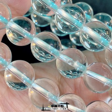 中森寶石🔮守護石 頂級 白水晶 手珠 手鍊 巴西白水晶 正巴西料 10mm 全美水晶 白水晶手鍊 天然水晶手鍊 非養晶