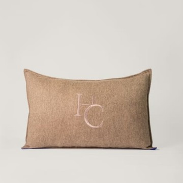 【好憩 Horchill】Habour 駝/藍 雙色 Cashmere 抱枕40*60cm